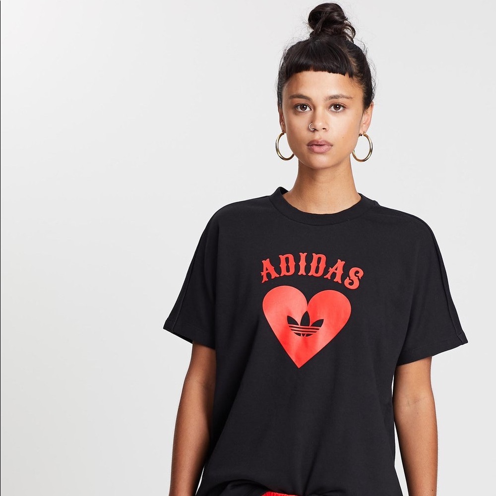 Adidas Short Sleeve Sweatshirt